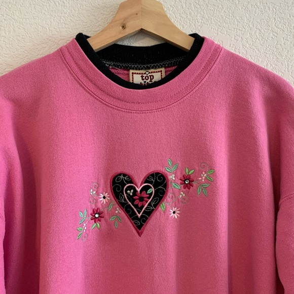 vintage top stitch crewneck - Picture 4 of 5